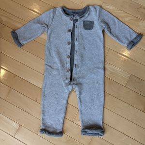 Carter's button up pajamas without feet
